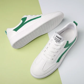 

Hemmyi 2018 New Comfortable Men's Shoes White Lace Up Hard-Wearing Men's Casual Shoes Chaussure Homme Male Sneakers Footwear