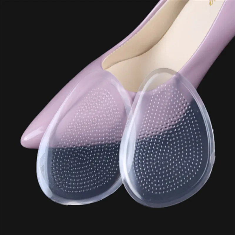Buy 1Pair Silicone High Heels Gel Forefoot Gel Pads Non Slip Pain Relief Foot