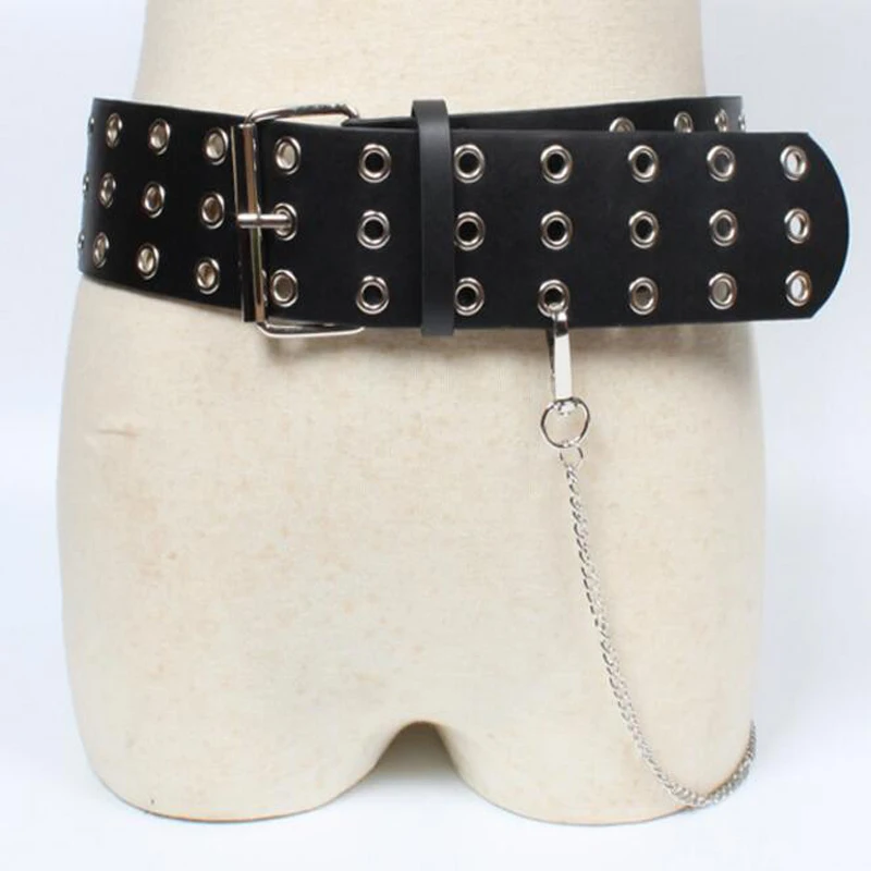 New Street Waist Chain Belt Punk Hip hop Trendy Women Belts Ladies