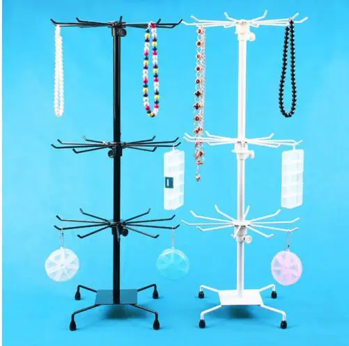 

Jewelry display rack revolving jewelry display rack necklace display rack necklace hang earrings small accessories rack