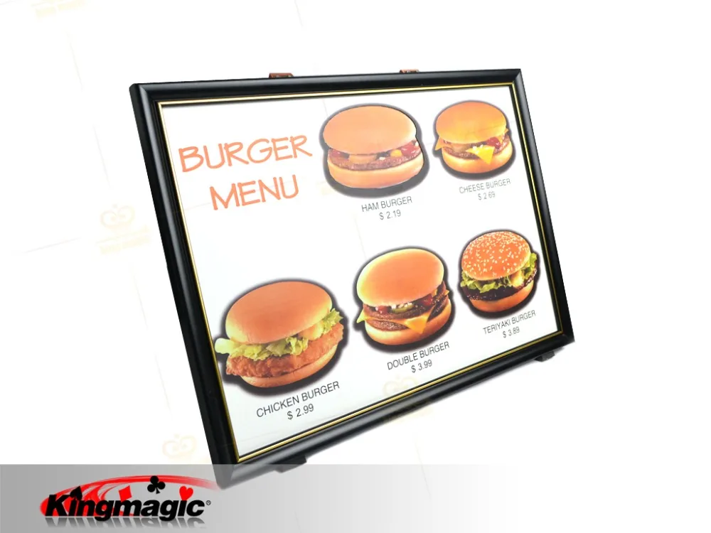4D Burger Board/Magic Tricks/Stage Magic/Magic Props/Magic Productin