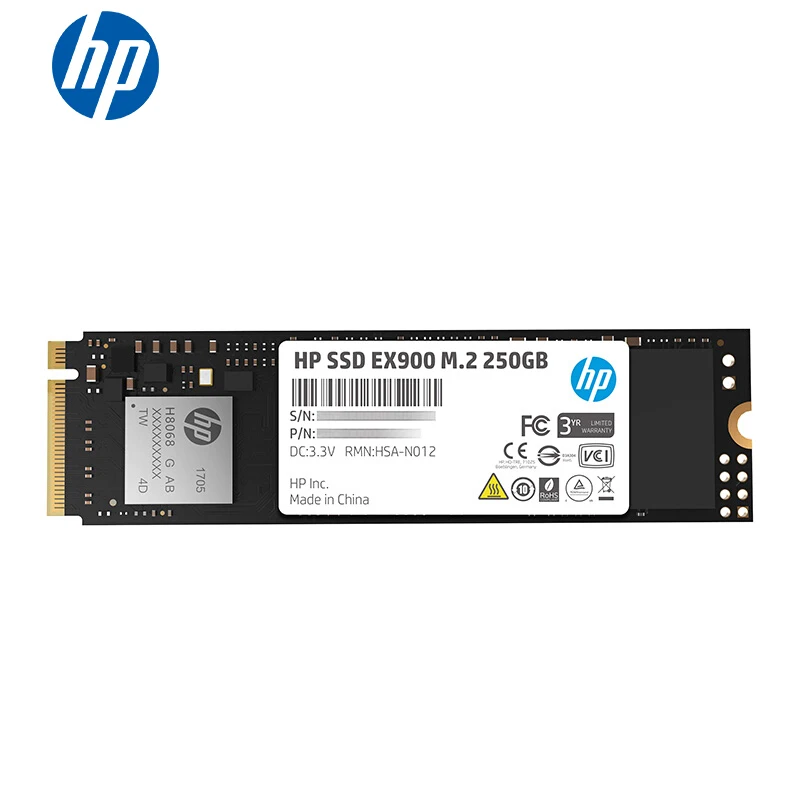  HP ssd m2 2280 Sata 500gb m.2 ssd 120GB 250GB PCIe 31x4 NVMe 3D TLC NAND Interne Solid State Drive 