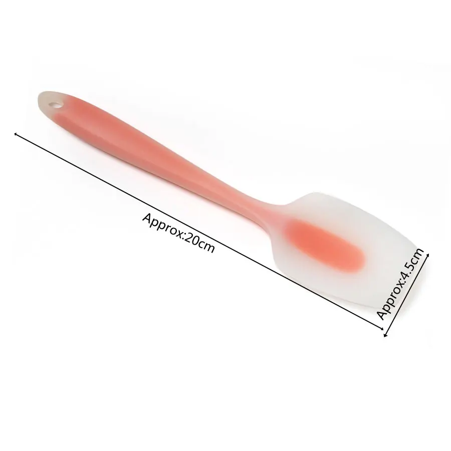 Многофункциональный цветной высокотемпературный силиконовый шпатель для выпечки резиновый скребок Кондитерские инструменты кухонные гаджеты