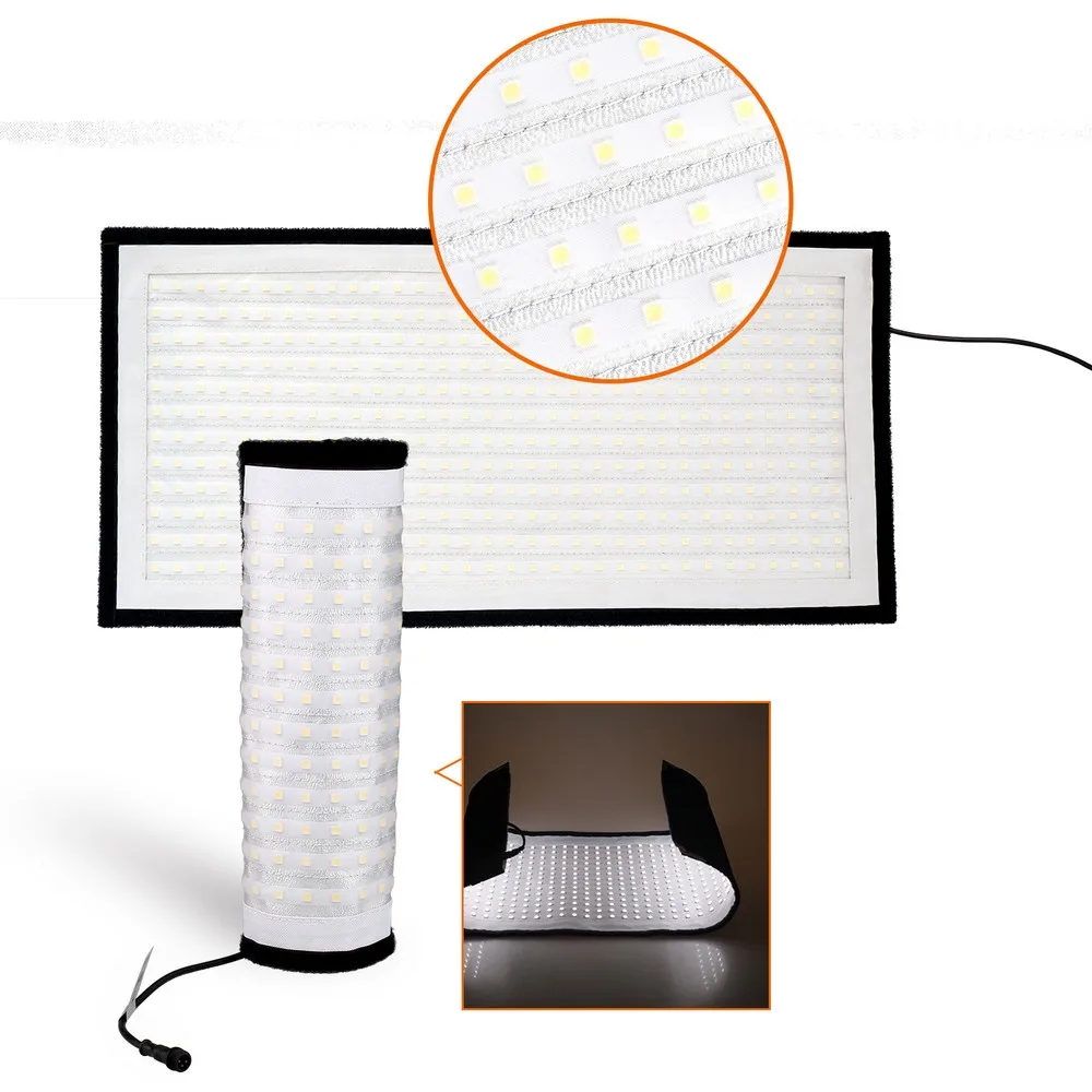 spash 4 in 1 LED Studio Light led Light Panel for Video Vlog Camera Youtube Shoot Dimmable 5500K CR