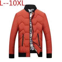 PLUS 10XL 8XL 6XL 5XL Winter Jackets men Brand Casual Mens Jackets And Coats Thick Parka Men Outwear Jacket Male Clothing