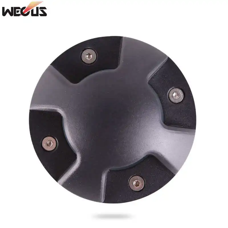 WECUS) Foot light led outdoor waterproof embedded aisle corner lamp indoor and outdoor stairs step light buried lamp - Emitting Color: 4 beam of light