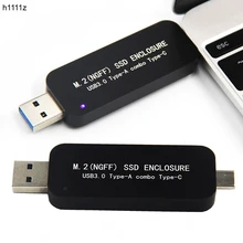 H1111Z M.2 SSD/жесткий диск/корпус для жесткого диска USB 3,0 Тип C жесткий диск для подключения жесткого диска корпус для внешнего жесткого диска для 2230 2242 SSD M2