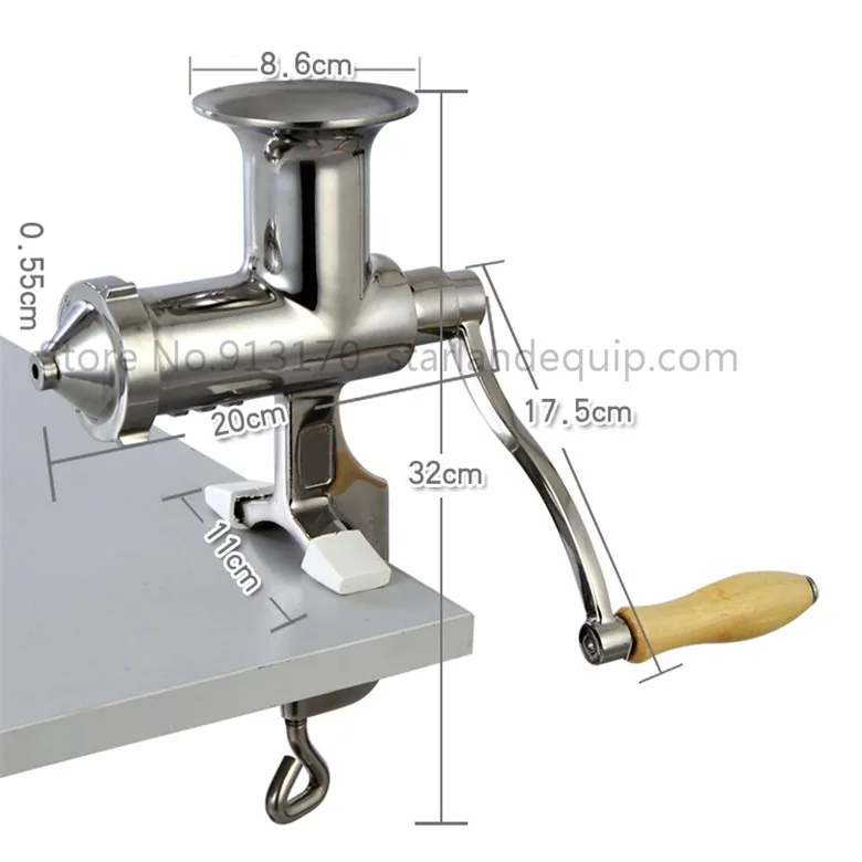 Нержавеющая сталь пшеничная трава соковыжималка ручная здоровая пшеничная трава экстрактор