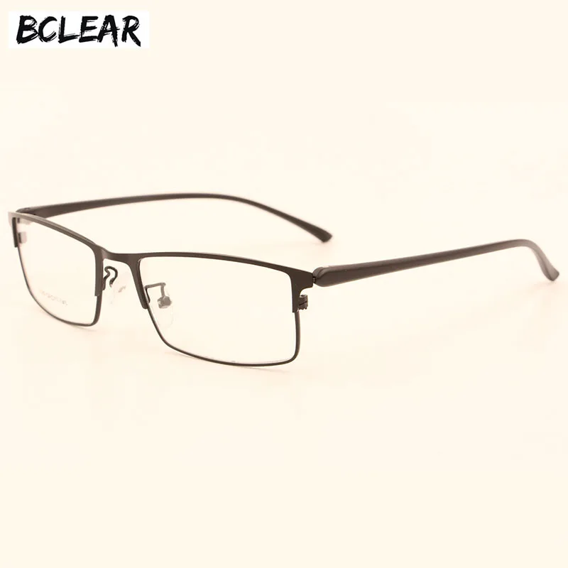 

BCLEAR Spectacle Frame Men Eyeglasses Computer Prescription Optical Male Eyewear Clear Lens Glasses Frame Black Gray Blue Brown