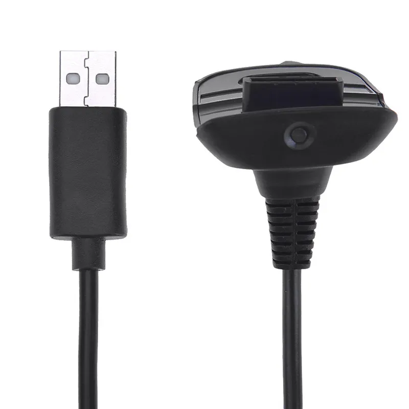 1 шт. USB игровой контроллер зарядный кабель беспроводной контроллер USB геймпад джойстик источник питания зарядное устройство кабель для Xbox 360