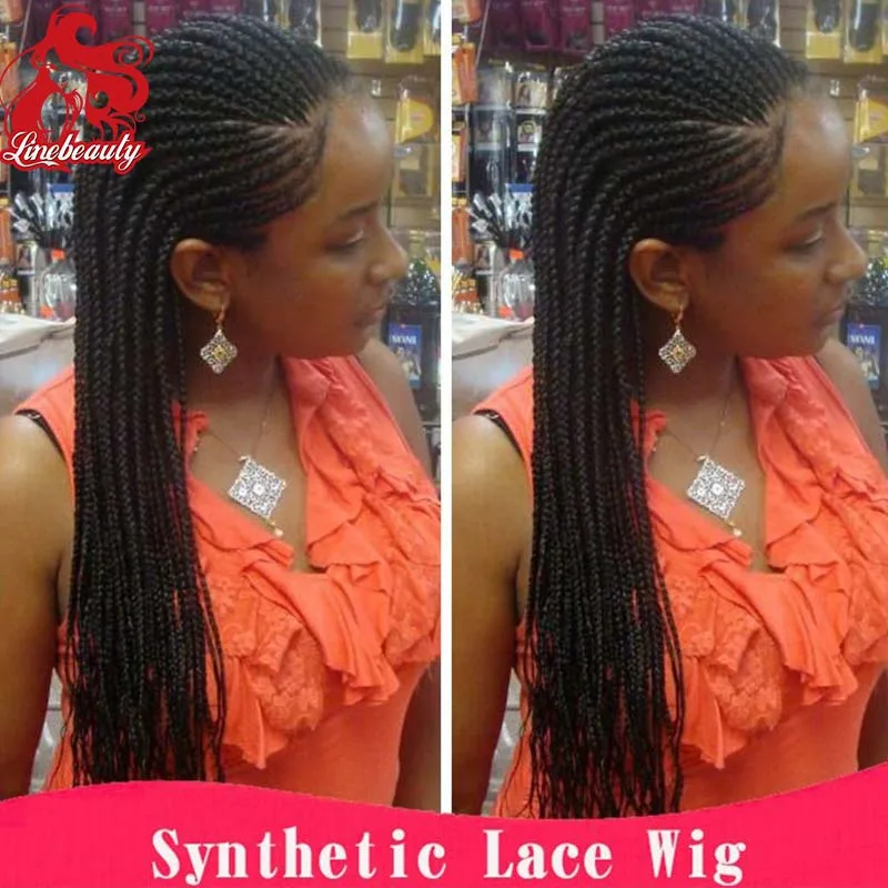 

synthetic braid wigs synthetic lace front wigs for black women black synthetic micro braid wigs glueless lace front braided wigs
