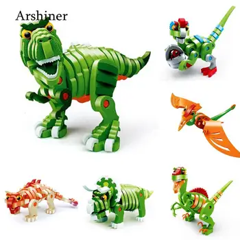

Model Gift Assembly years DIY Picture 3D Unisex Puzzle Building Toy Educational Dinosaur old