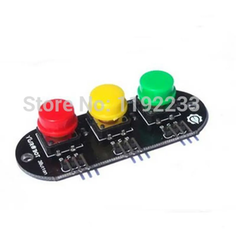 

3 Bit 3 Color High Keypad Button Module Electronic Blocks For Arduino L32