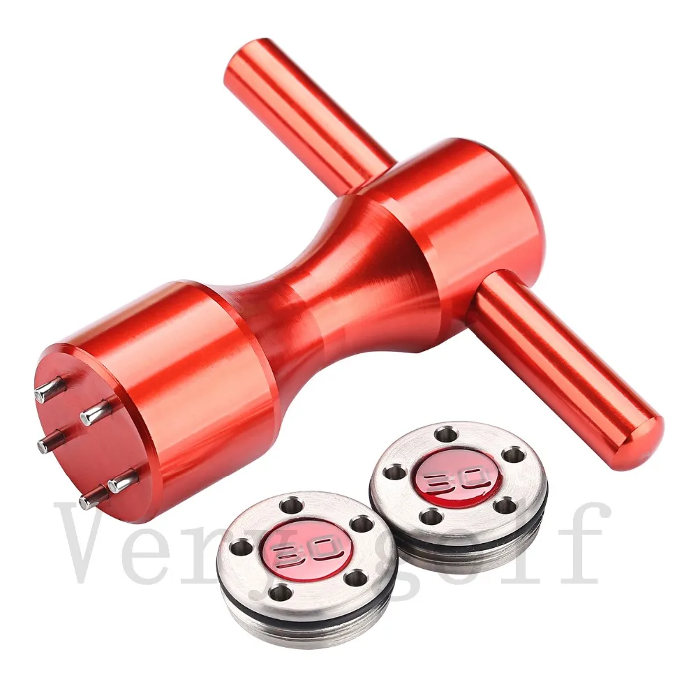 2Pcs Red Number Golf Putter Weights for Newport California Studio GoLo Putters with or without Wrench | Спорт и развлечения