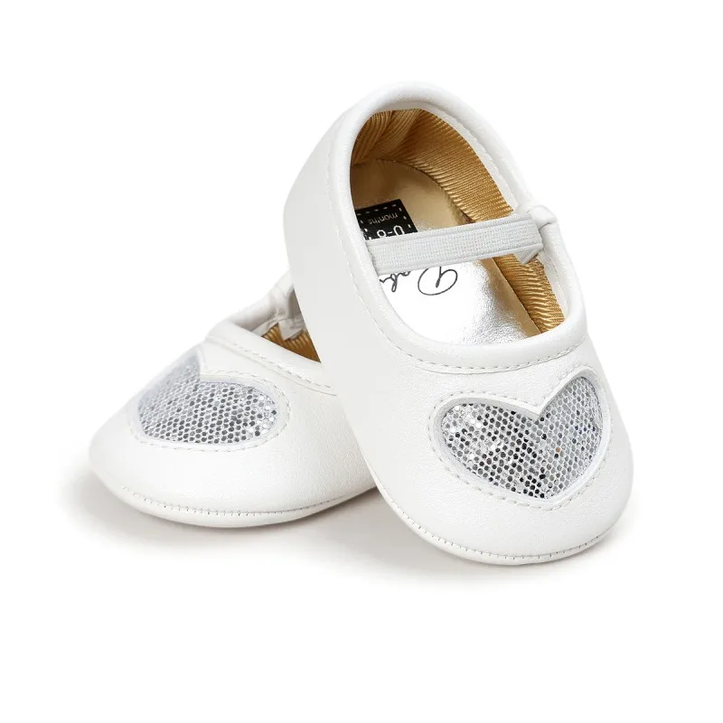 2017 Autumn Spring Fashion Shoes New Lovely PU Soft Bottom Baby Girl Princess Shoes 0-18M