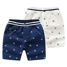 Шорты для маленьких мальчиков; детская одежда; повседневные штаны; пляжные шорты; Одежда для мальчиков; штаны с принтом для детей; летние короткие От 3 до 8 лет