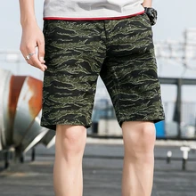 Летние Новые повседневные шорты пляжные брюки карго шорты камуфляжные тактические шорты мужские свободные рабочие повседневные шорты размера плюс