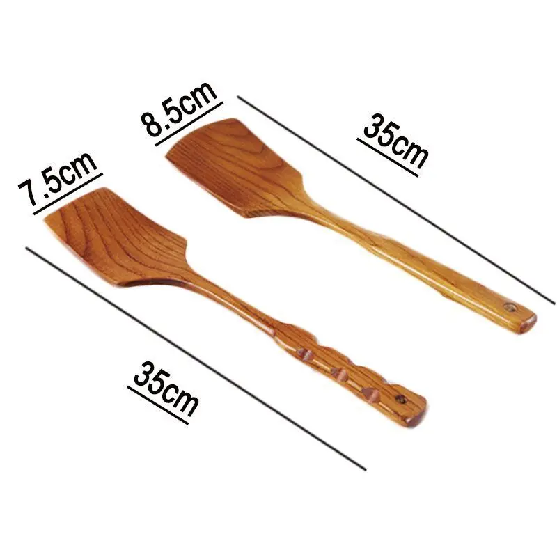PFDIYF Non-stick Eco-friendly Portable Wooden Utensil Kitchen Cooking Spoon Spatula Mixing Wood Tools Kitchen Accessories PFDIYF Non-stick Eco-friendly Portable Wooden Utensil Kitchen Cooking Spoon Spatula Mixing Wood Tools Kitchen Accessories