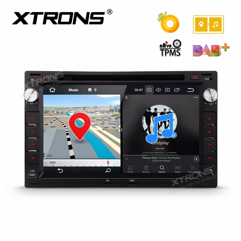 XTRONS 7 ''Android Восьмиядерный автомобильный Радио стерео Мультимедиа DVD плеер gps
