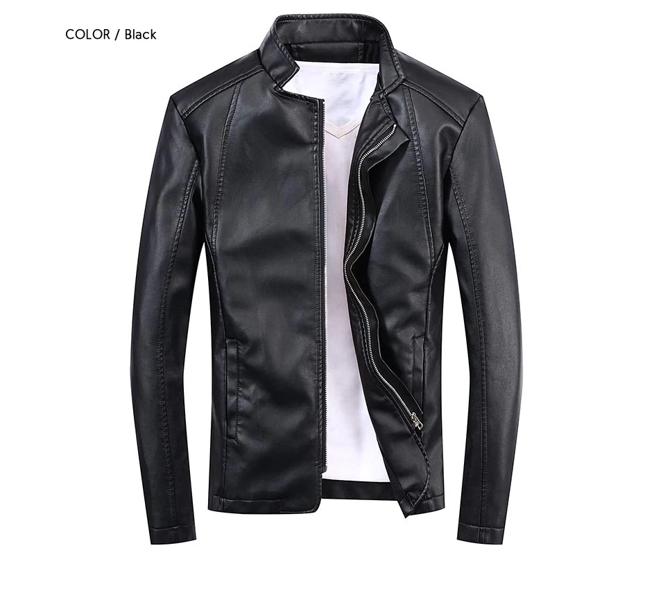 red leather jacket mens