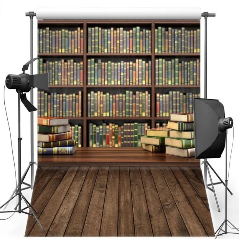 الحديث النسيج الكتب مكتبة خزانة قديم الخلفيات الفينيل القماش التصوير الكمبيوتر المطبوعة خلفية