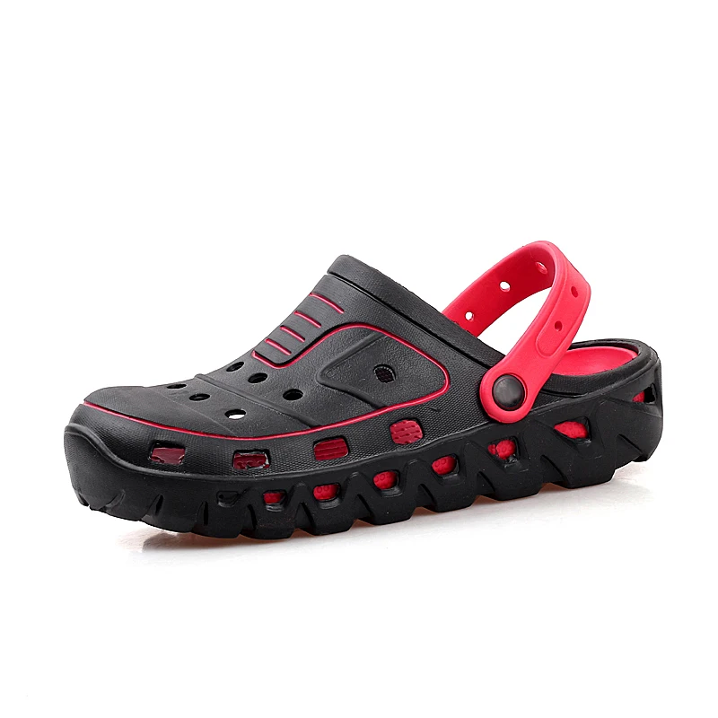 Platform Sandals Men 2019 Summer Beach Men Shoes Garden Clogs Croc Non-Slip Fashion Slippers Zapatillas Hombre Chaussure Homme