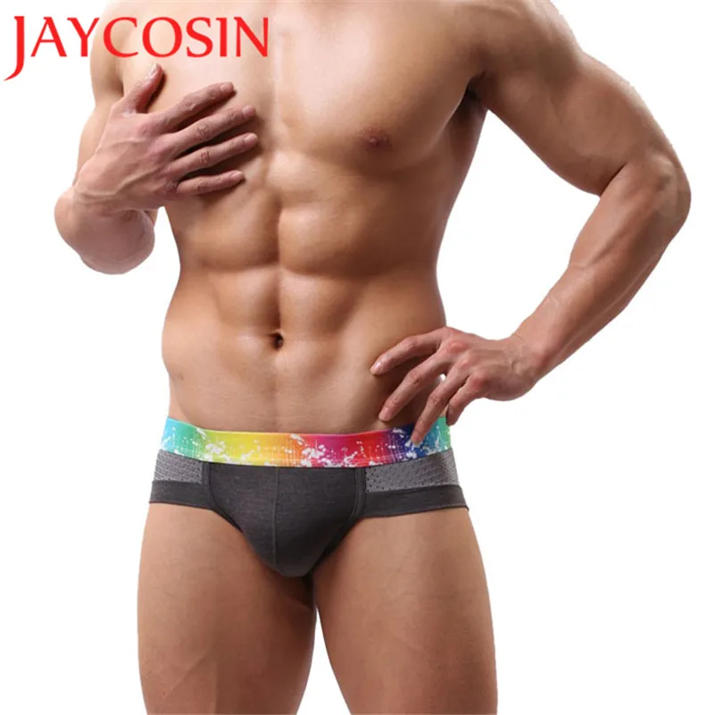 

Plus Size L-XXL 5 Colours Hot Men Sexy Lingerie Cotton Underwear Shorts Male Boy Breathable Briefs Underpants Soft Knicker HX07
