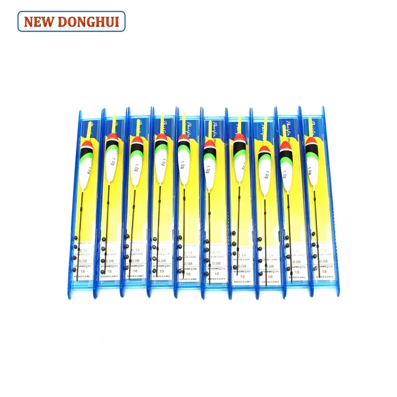 

Agape Fishing Float Set Winder Float Ready-Made Rig 5pcs/pack or 10pcs/pack Fishing Accessory Tackle 1.0G Buoyancy FR210007