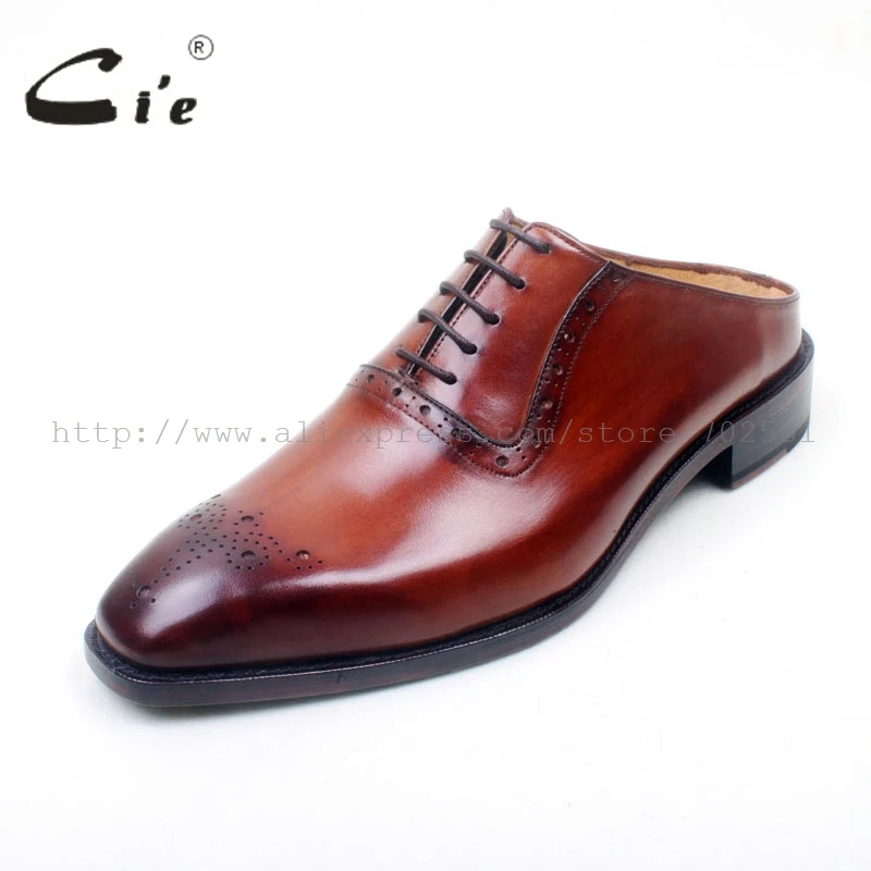 Dos Cie Ox692 Sapato Ternos Grátis Frete Try on Couro Sola Personalizado Oxford Homens Bespoke Chinelos Captoe Handmade Respirável Lacing 0SSprqUxw