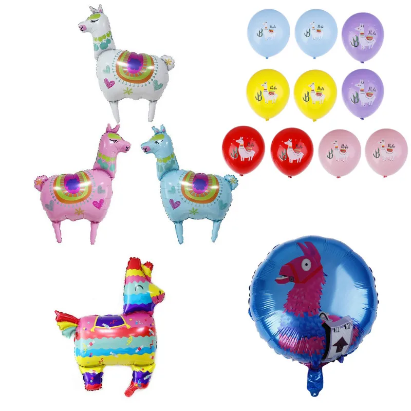 

Multicolor 1/5/10pcs Cartoon Animal Alpaca Llama Latex Balloons Wedding Baby Shower Birthday Party Decor Globos