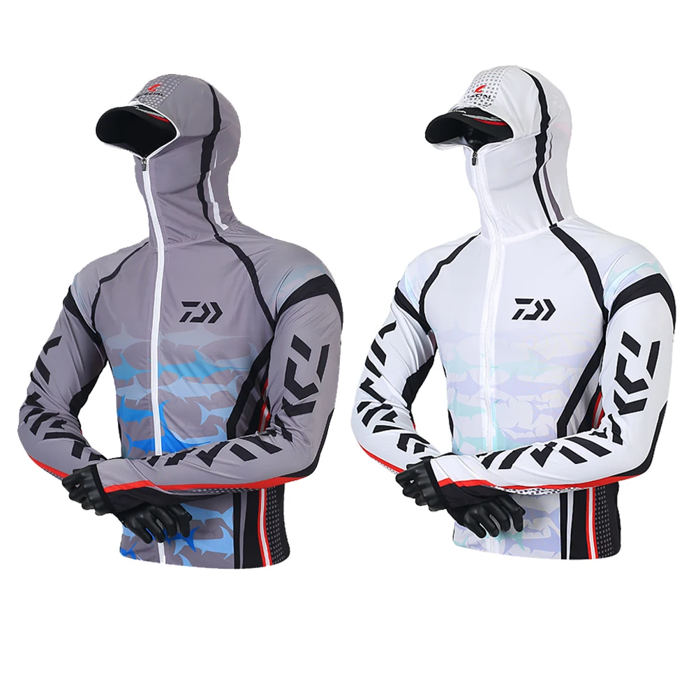 

Hoodie Cycling Jersey Fishing Coat Male Long Sleeves Shirt Cloth Quick Dry Outdoor Sports Clothing