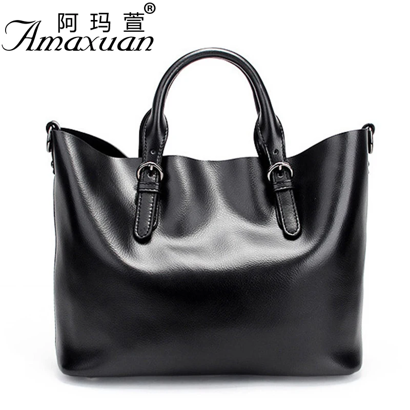

2017 new Genuine leather handbag fashionable luxury handbag designer large capacity women messenger shoulder bag BBH1165