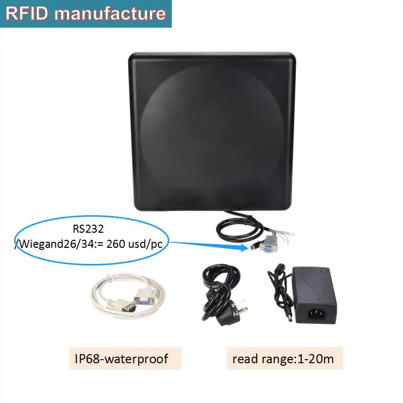 1 шт. Impinj R2000 интегрированный UHF RFID считыватель yr911(rs232 902-928 МГц)+ настольный писатель YR9011+ животные метки YR8070