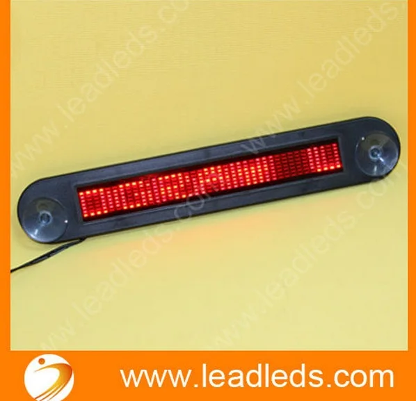 12V RED one line Display Scrol LED Message Display Board for car window