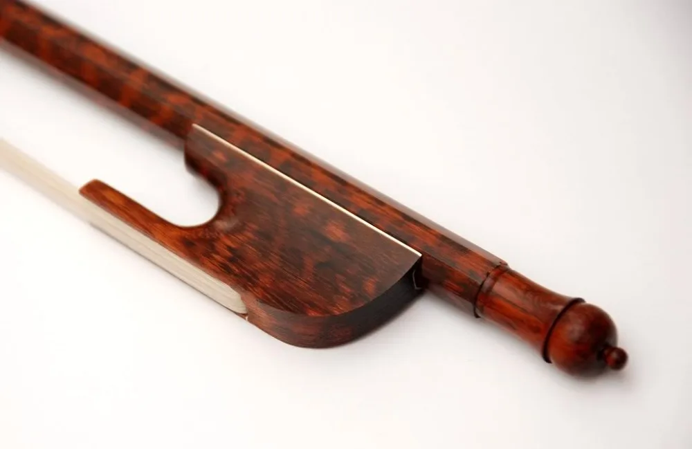 

Violin Baroque bow Snake wood frog and stick FPZ012#