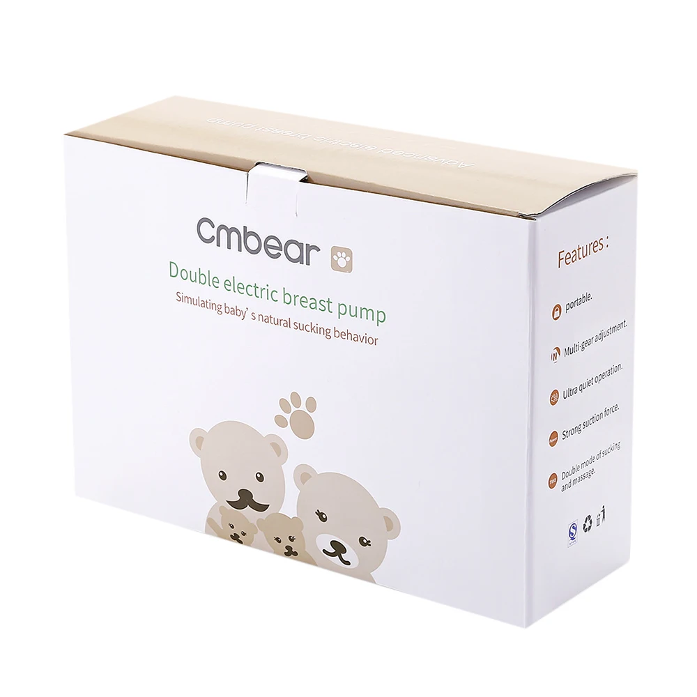 Cmbear USB Электрический детский молокоотсос Грудное вскармливание молочная бутылка