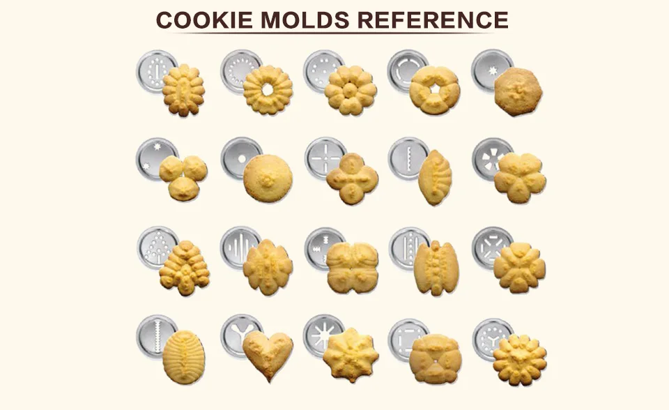 2118S Cookie Press Kit Gun Machine Cookie Making_04