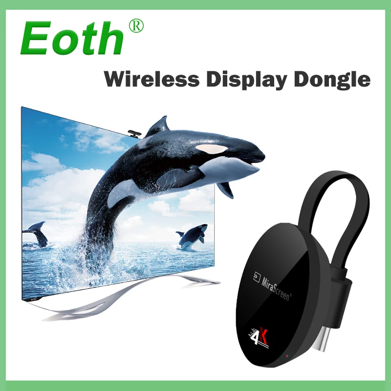 

MiraScreen G7 Plus wireless display H.265 2.4G 4K UHD For Android Wireless WiFi Display TV Dongle Receiver HD TV Stick Airplay