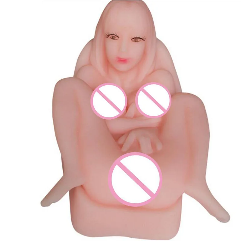 Solid silicone font b doll b font female buttocks mold big ass male masturbation simulation vagina