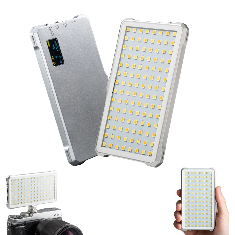 VILTROX Mini 112 LED двухцветная диммируемая Светодиодная лампа для видео с