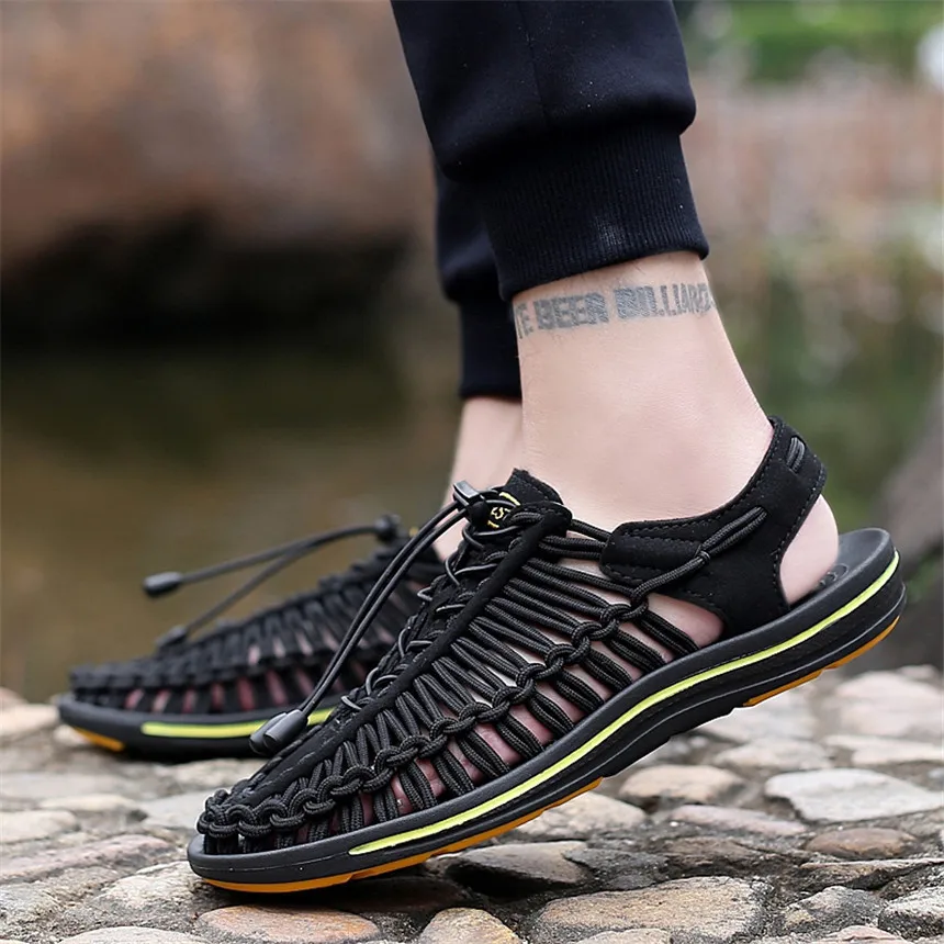 QIYHONG 2018 New arrived summer sandals men shoes quality comfortable