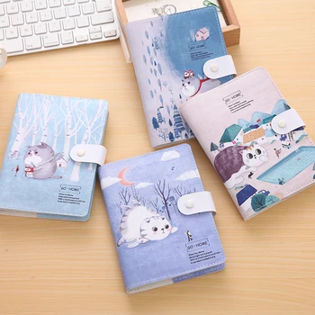 

Fromthenon Cat Go Home Cute Binder Notebook Kids Dialy Memos Daily Weekly Planner Organizer Kawaii Stationery School Supplies