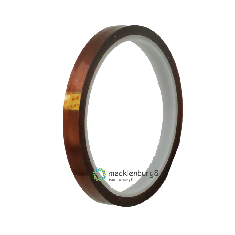 Hot Sale 10mm 100ft BGA One-side Self-adhesive High Temperature Heat Resistant Polyimide Gold Tape Soldering Shielding | Электроника