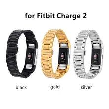 Высококачественный металлический ремешок для fitbit charge2 charge2 ремешок без винтов браслеты из нержавеющей стали Сменные аксессуары