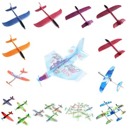 12-48 см дети самолетов инерционную EPP самолет из вспененного ручной запуск бросали самолет планер модели образовательных игрушек подарок