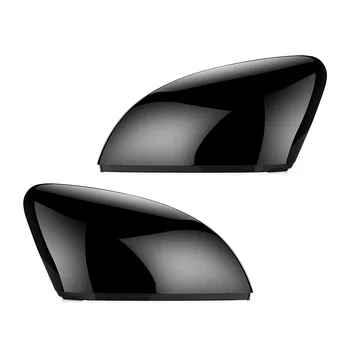 

2pcs Side Wing Mirror black Cover Caps for VW Golf 7 MK7 7.5 GTD R GTI MK6 6 Polo 6R 6C Scirocco Passat B7 Jetta MK6 Beetle