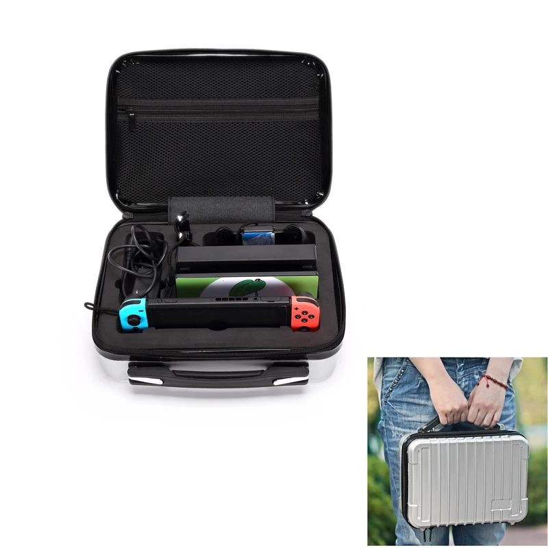 

Portable Storage Bag for Nintend Switch Nintendos Switch Console ABS Durable Nitendo Case for NS Nintendo Switch Accessories