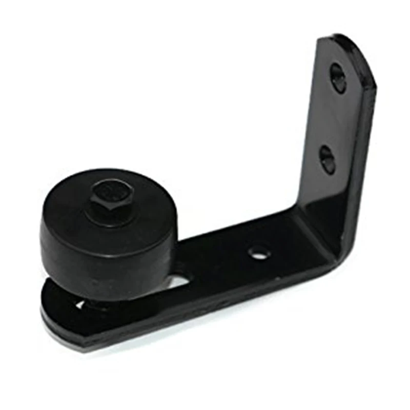 

11.4*8.9*3.2cm Small Black Bottom Guide Stay Roller Adjustable for Barn Door Hardware Drop Shopping