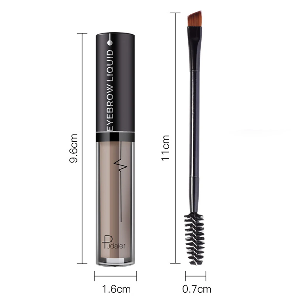 1 Set Eyebrow Cream And Brush Set Waterproof Long-lasting Eye Brow Makeup 24 Hours No Fade Semi-permanent Eyebrow Enhancer