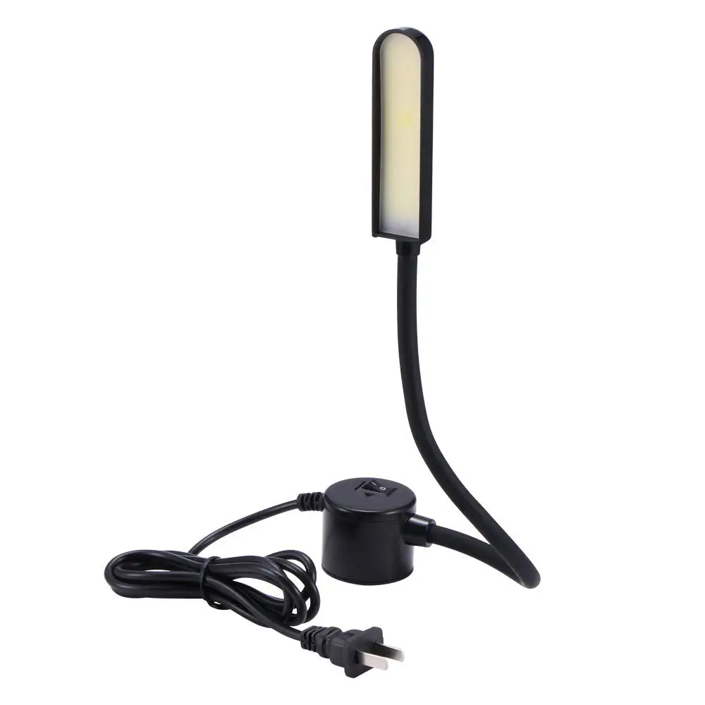 

Portable Sewing Machine Light 110-265V 3W/6W/8W COB LED Work Light Magnetic Mounting Base Gooseneck Lamp for Workbenches Lathes